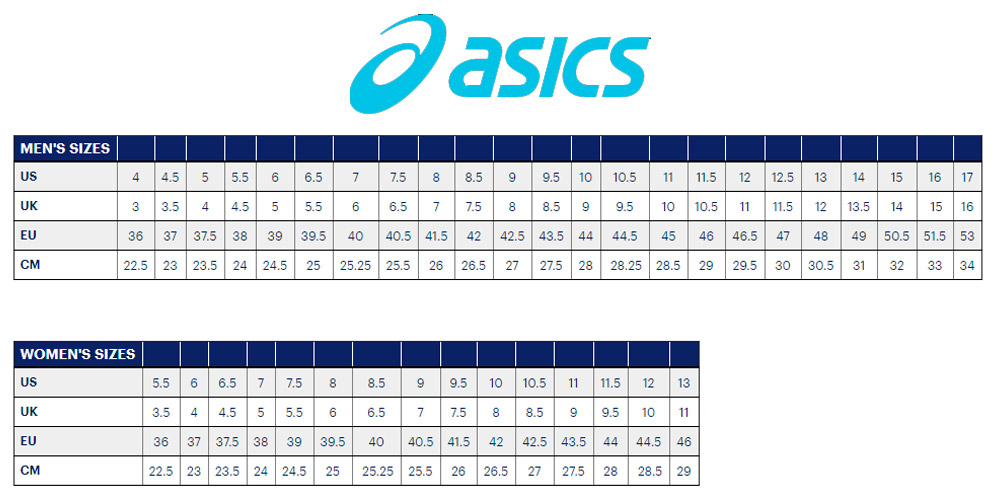asics shoes true to size
