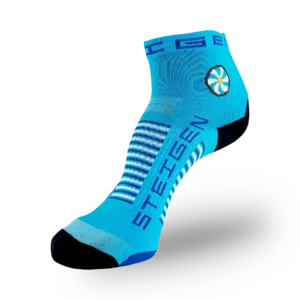 Steigen Quarter Length Running Sock (Blue)